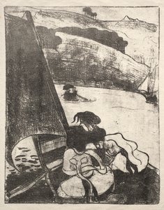 Les Bretonneries : Le Retour du Pardon - Emile Bernard
