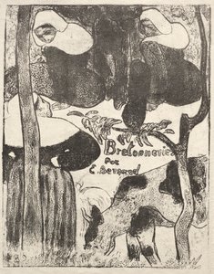 Les Bretonneries : Page de Titre - Emile Bernard