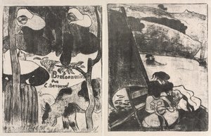 Les Bretonneries : Page de Titre et Le Retour du Pardon - Emile Bernard