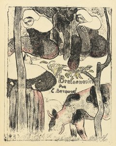Les Bretonnières, couverture de la série, 1888-89 - Emile Bernard