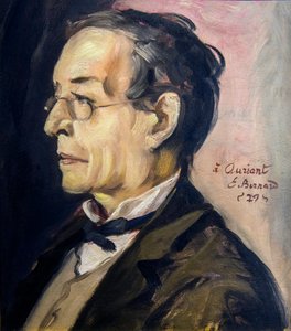 Portrait de Paul Léautaud (1872-1956) écrivain et chroniqueur. Peinture par Émile BERNARD (1868-1941) - Musée Calvet, Avignon - Emile Bernard