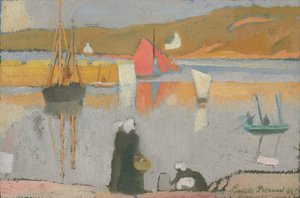 Le Port de Saint-Briac, 1887 - Emile Bernard