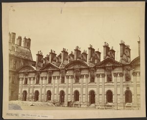 Les Tuileries et les ruines - Emile Bondonneau
