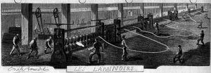 Forges de la Franche-Comté : laminoirs. Usine de Fraisans, Jura (39) - Emile Bourdelin