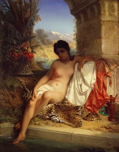 Odalisque, vers 1880 - Emile Charles Wauters