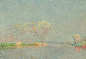 Brouillard sur la Lys