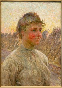 Jeune femme de fermier - Emile Claus