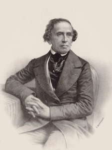 Portrait du compositeur Giacomo Meyerbeer 1791-1864, 1857 - Emile Desmaisons