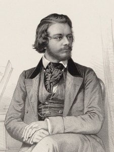 Portrait du pianiste et compositeur Theodor Leschetizky 1830-1915, vers 1860 - Emile Desmaisons