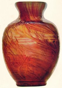 Vase en verre par E. Galle, c1846-1903, 1903 - Emile Galle