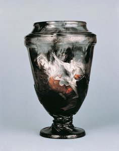 Orphée aux Enfers, vase par Emile Gallé - Emile Galle
