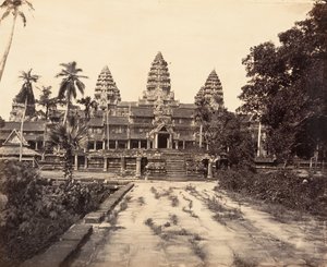 Façade Ouest de la Grande Pagode, 1866 - Emile Gsell