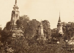Nam-Vian - Tombeaux, 1866 - Emile Gsell