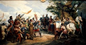 Bataille de Bouvines, 27 juillet 1214 - Emile Jean Horace Vernet