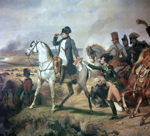 Napoléon à la Bataille de Wagram, 19e siècle - Emile Jean Horace Vernet