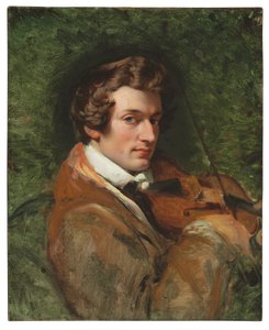 Portrait de Charles Auguste de Bériot - Emile Jean Horace Vernet