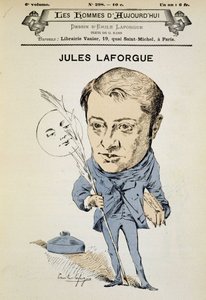 Portrait de Jules Laforgue. Couverture « Les Hommes d