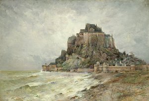 Mont Saint-Michel, 1896 - Emile Noirot