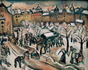 Neige à Munich