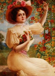 Une beauté estivale - Emile Vernon