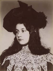 Denise Zola, vers 1900 - Emile Zola