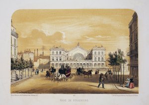 Gare de Strasbourg (actuelle Gare de l