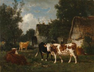 Le Moulin, 1873 - Émile van Marcke