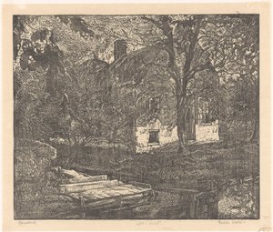 Ferme au bord de l