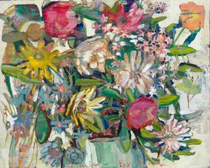 Que nous soyons un, 2021 (huile sur toile)