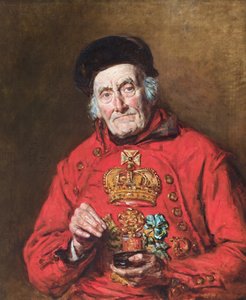 Portrait de William Timms, le batelier, âgé de 95 ans - Emma Soyer