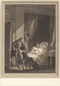 Le matin - Emmanuel Jean Nepomucène de Ghendt after Pierre Antoine Baudouin