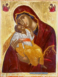 Notre-Dame de la Tendresse La Vierge Eleusa, 1609 - Emmanuel Lambardos