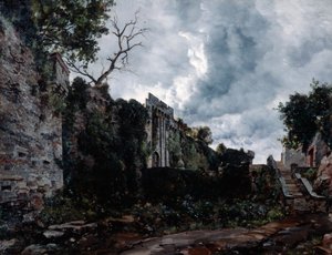 Porte principale du Château de Clisson, 1884 - Emmanuel Lansyer