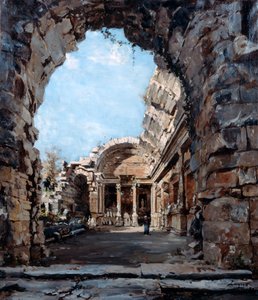 Le Temple de Diane, 1890 - Emmanuel Lansyer