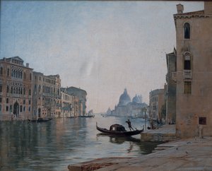 Venise, le Grand Canal, septembre 1892 - Emmanuel Lansyer