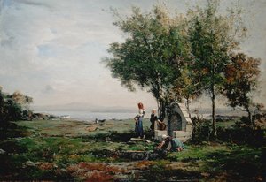 Femmes à la fontaine