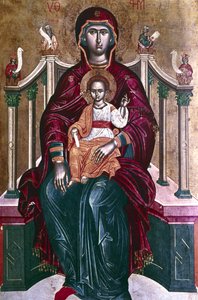 Icône de la Vierge et l