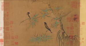 Pinsons et Bambou - Emperor Huizong