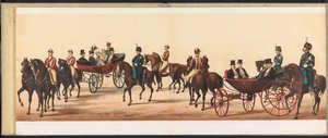 Défilé à Haarlem, 1872 (plaque 8)