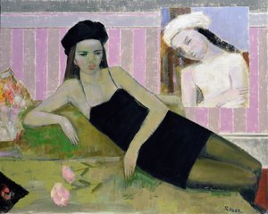 Antoinette et un détail de Balthus