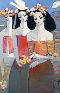 Deux Oiseaux Blancs