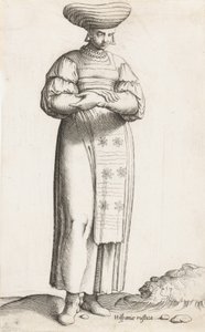 Planche de costume : Hispania Rustica mul.