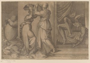 Judith et Holopherne - Enea Vico
