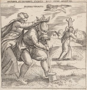 Prédestination, vers 1545-50 - Enea Vico