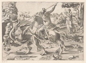 Saint Georges et le dragon