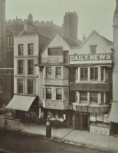 185 Fleet Street, City de Londres, 1884 - English Photographer
