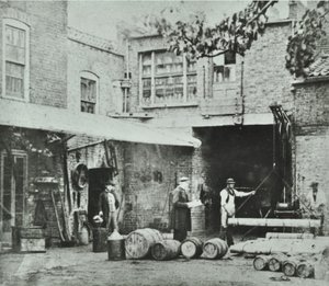 231-235 Kings Road : élévation arrière, Londres, 1890 - English Photographer