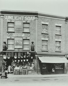 3-4 Gainsborough Road : élévations avant, Londres, 1899 - English Photographer
