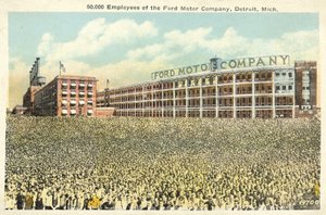 50 000 employés de la société Ford Motor, Detroit, Michigan - English Photographer
