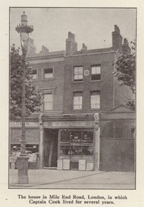 88 Mile End Road, Londres, maison où l